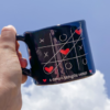 CANECA REDONDA PRETA JOGO DO AMOR - 390ML UN - Imagem 3